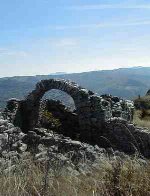 Ruin, Causse M�jean - Ruine